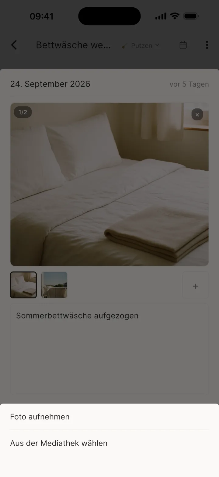 Foto hinzufügen