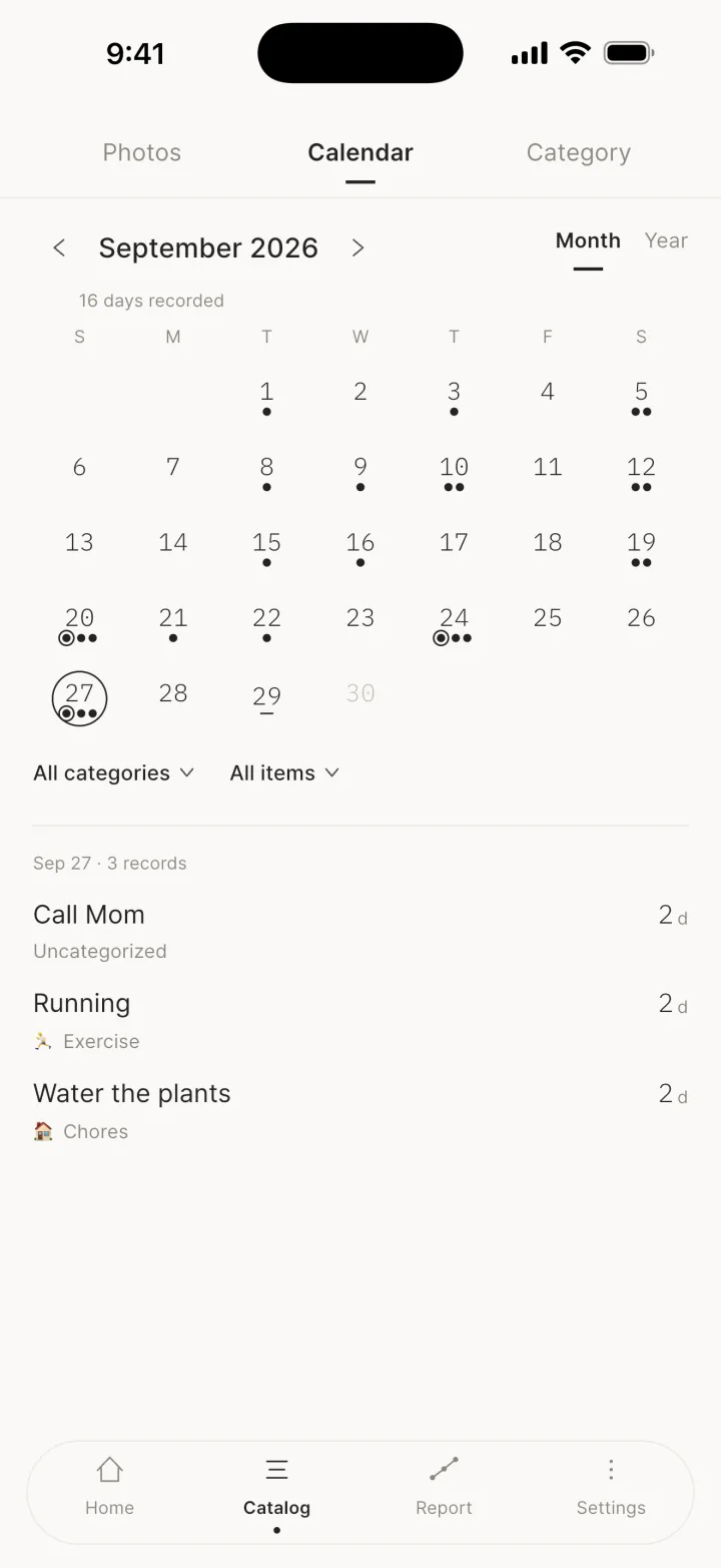 Month / Year