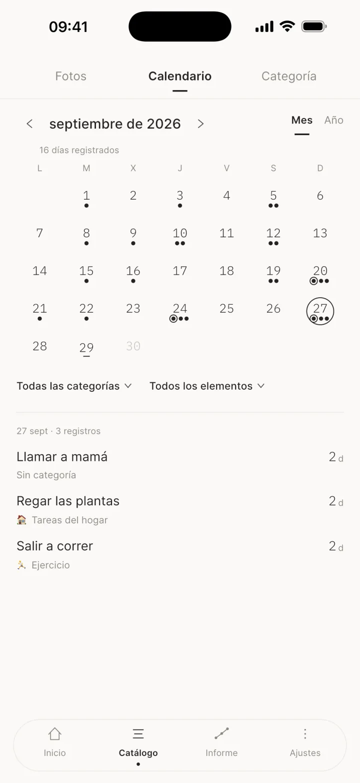 Mes / Año