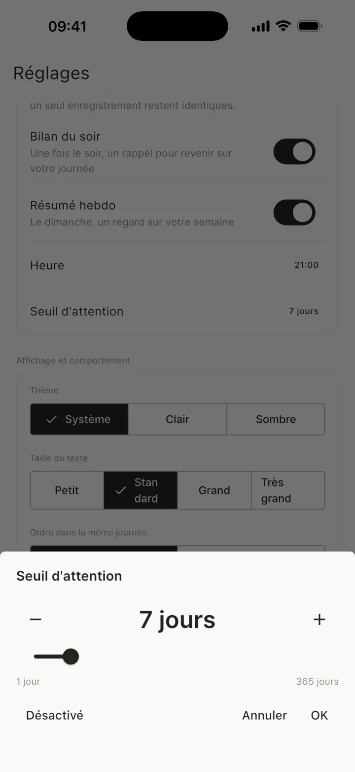 Seuil d'attention