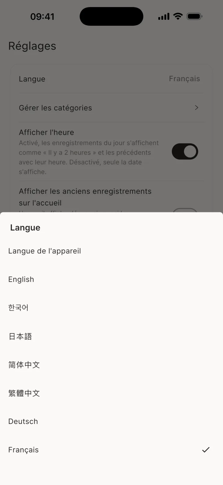 Langue