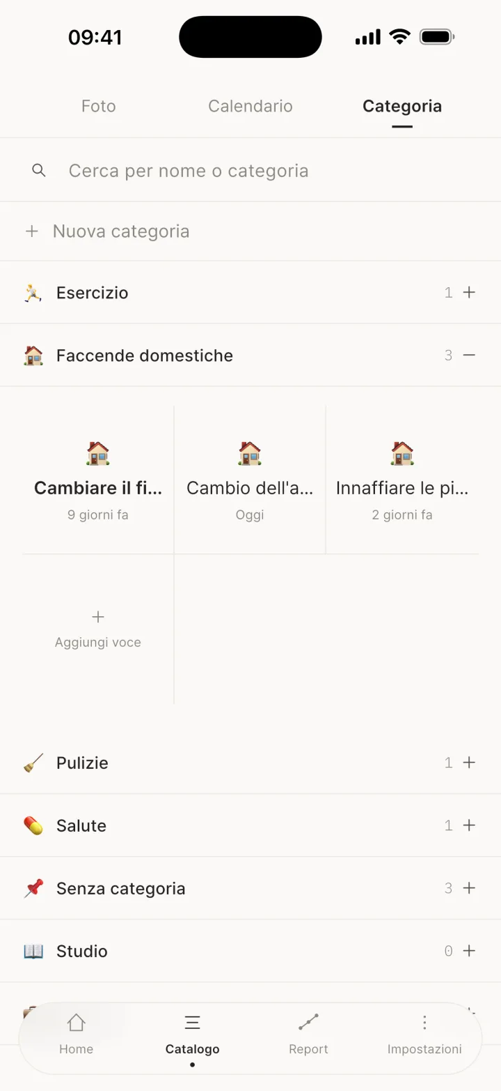 Gruppo di una categoria