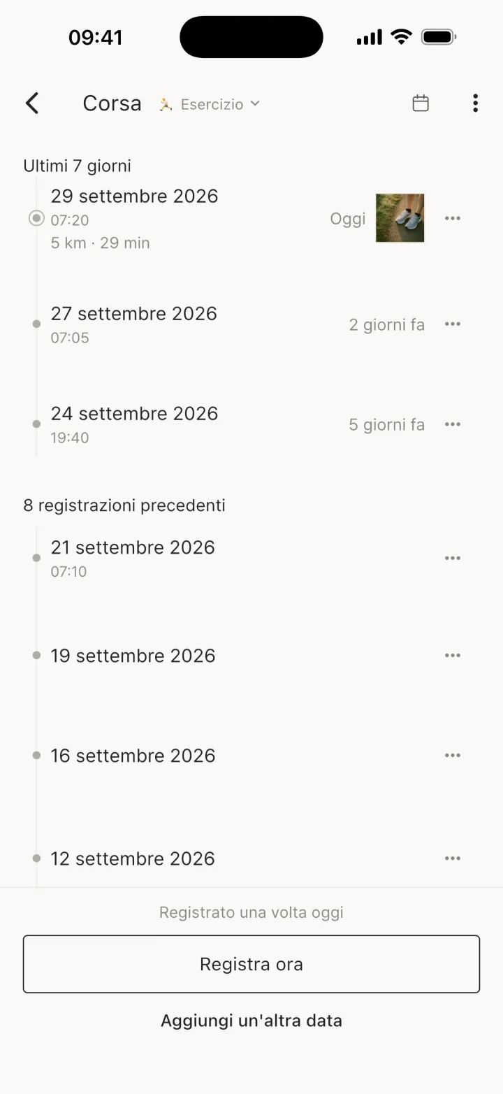 Un tocco apre il dettaglio