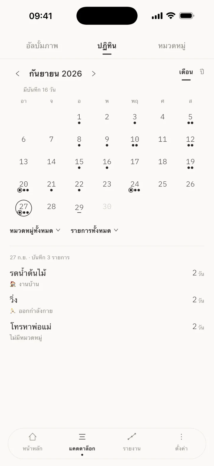 เดือน / ปี