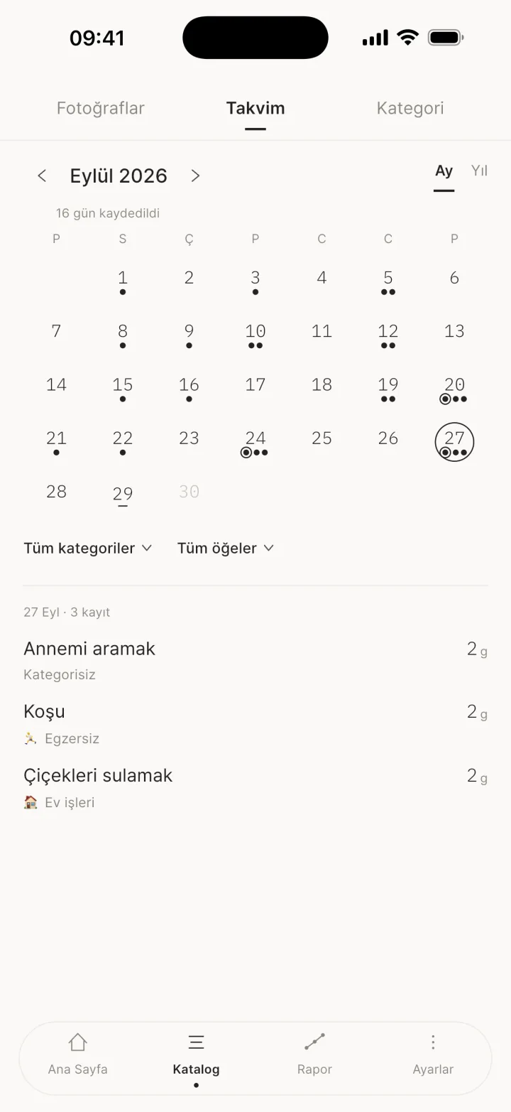 Ay / Yıl