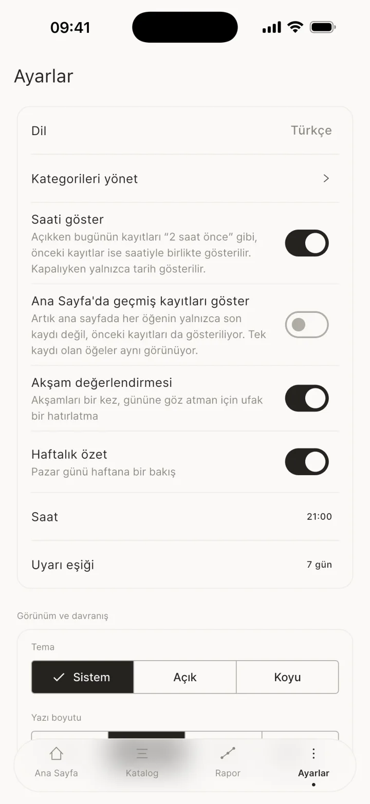 Saati göster