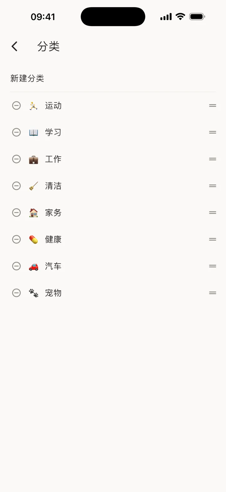 管理分类