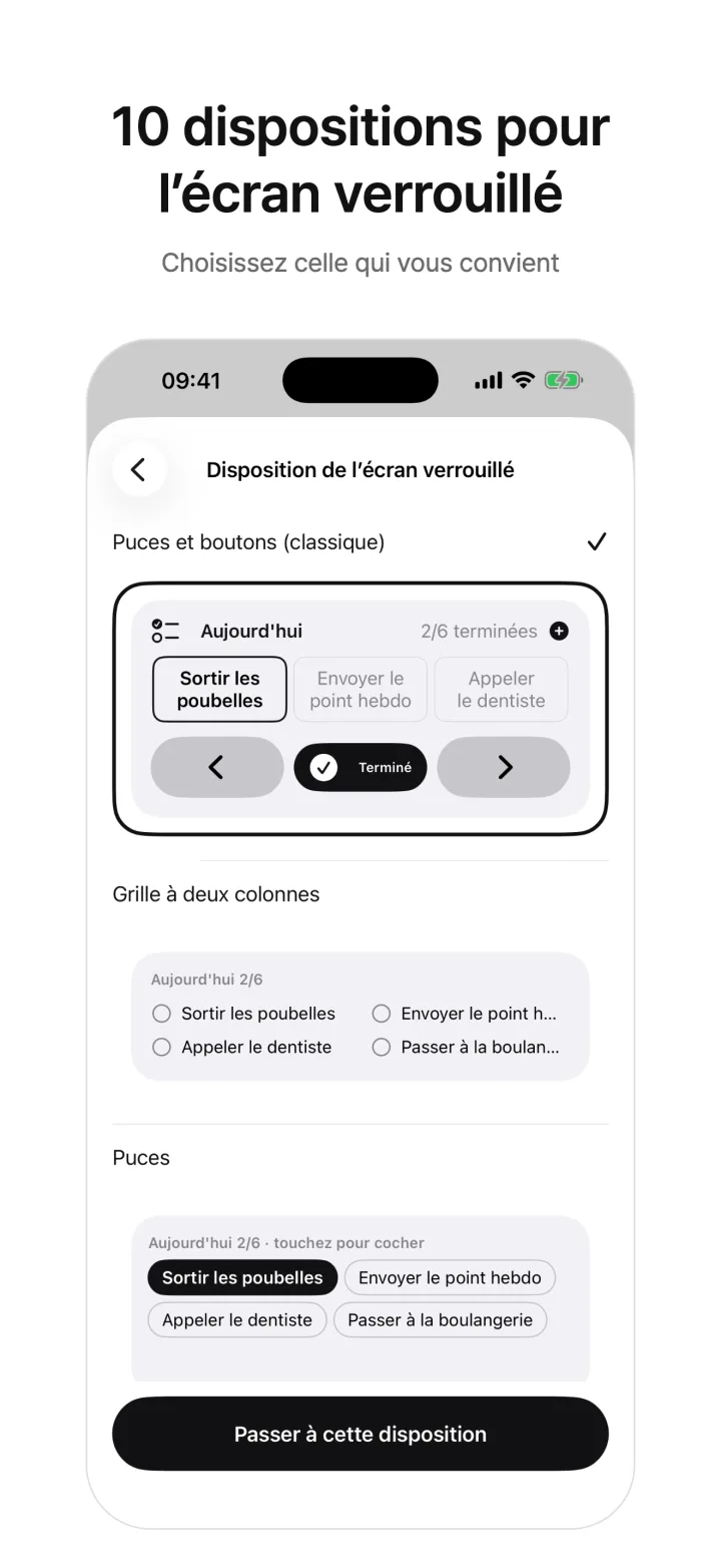10 dispositions pour l’écran verrouillé — Choisissez celle qui vous convient