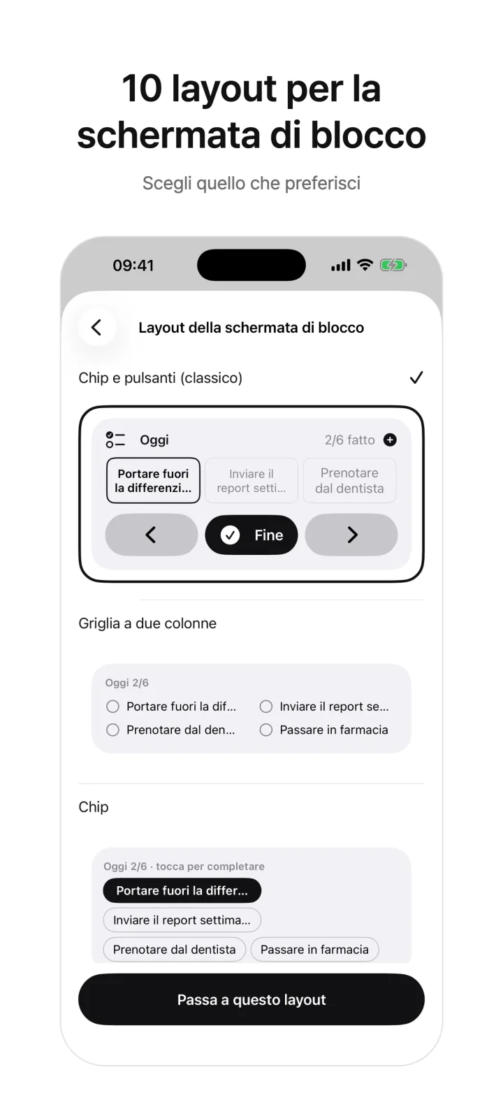 10 layout per la schermata di blocco — Scegli quello che preferisci